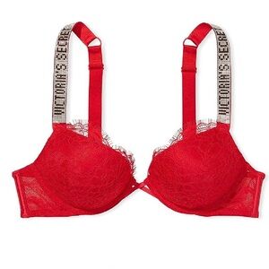 Victoria Secret Shine Strap Lace Bra